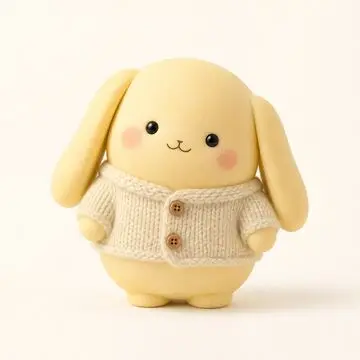 bao wearing his cardigan